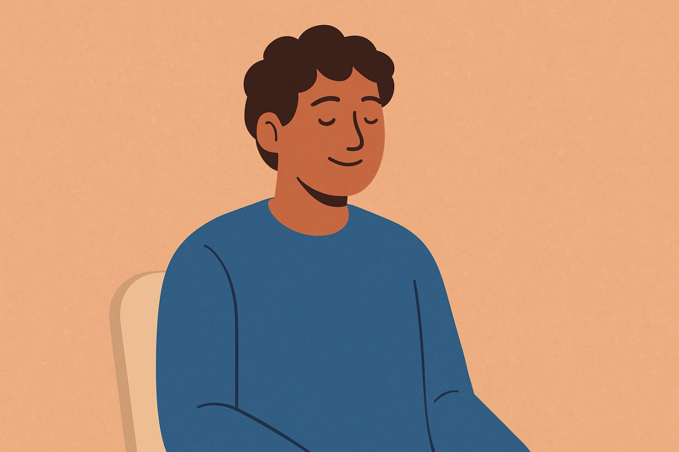 Illustratie van een deelnemer aan een TELL-US PELP