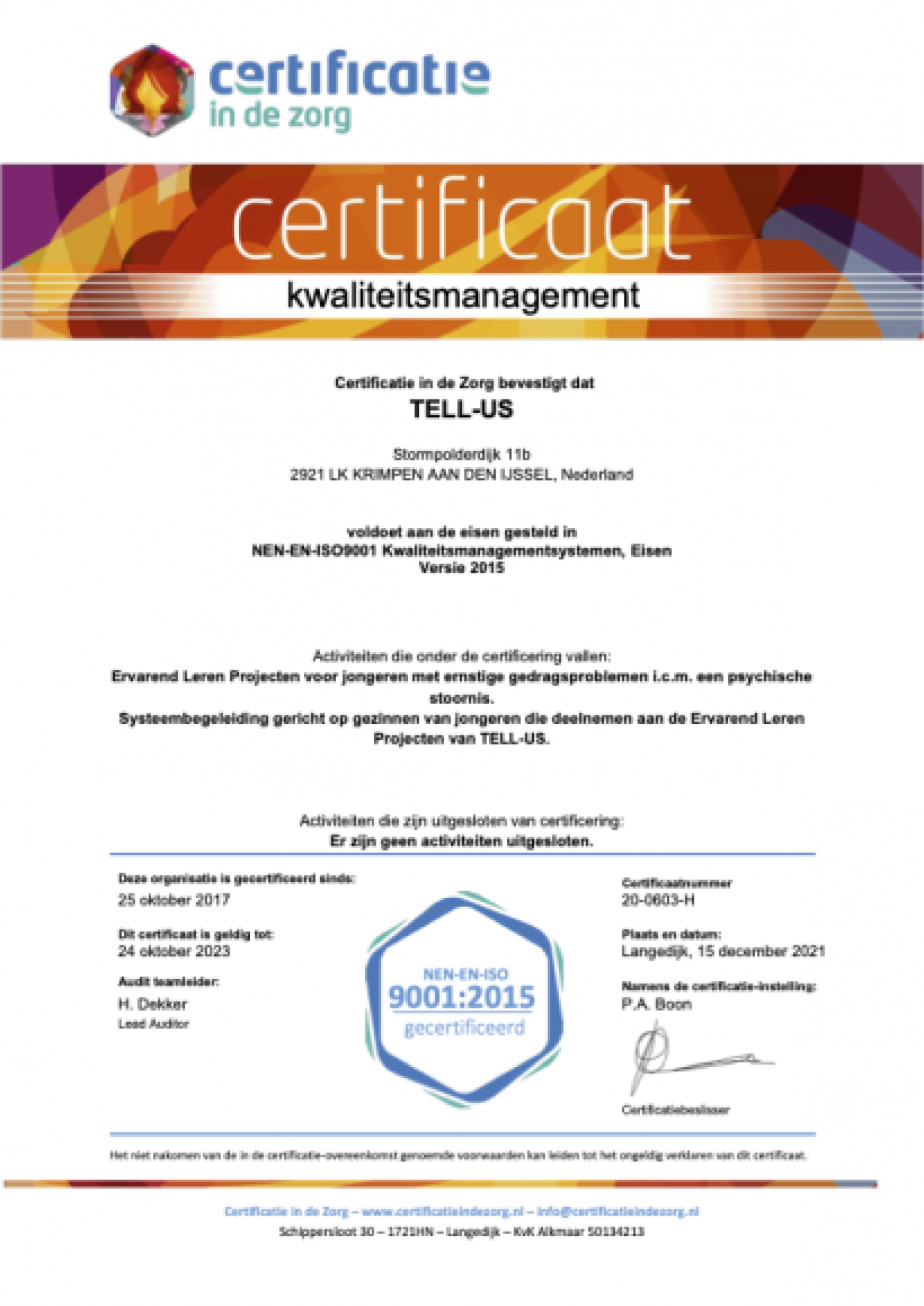 ISO 9001-2015
